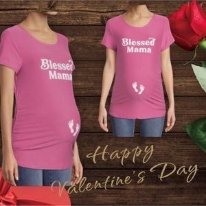 Time And Tru Women's “Delivery
From Cupid” Graphic T-Shirt Pink Size L (12-14)
